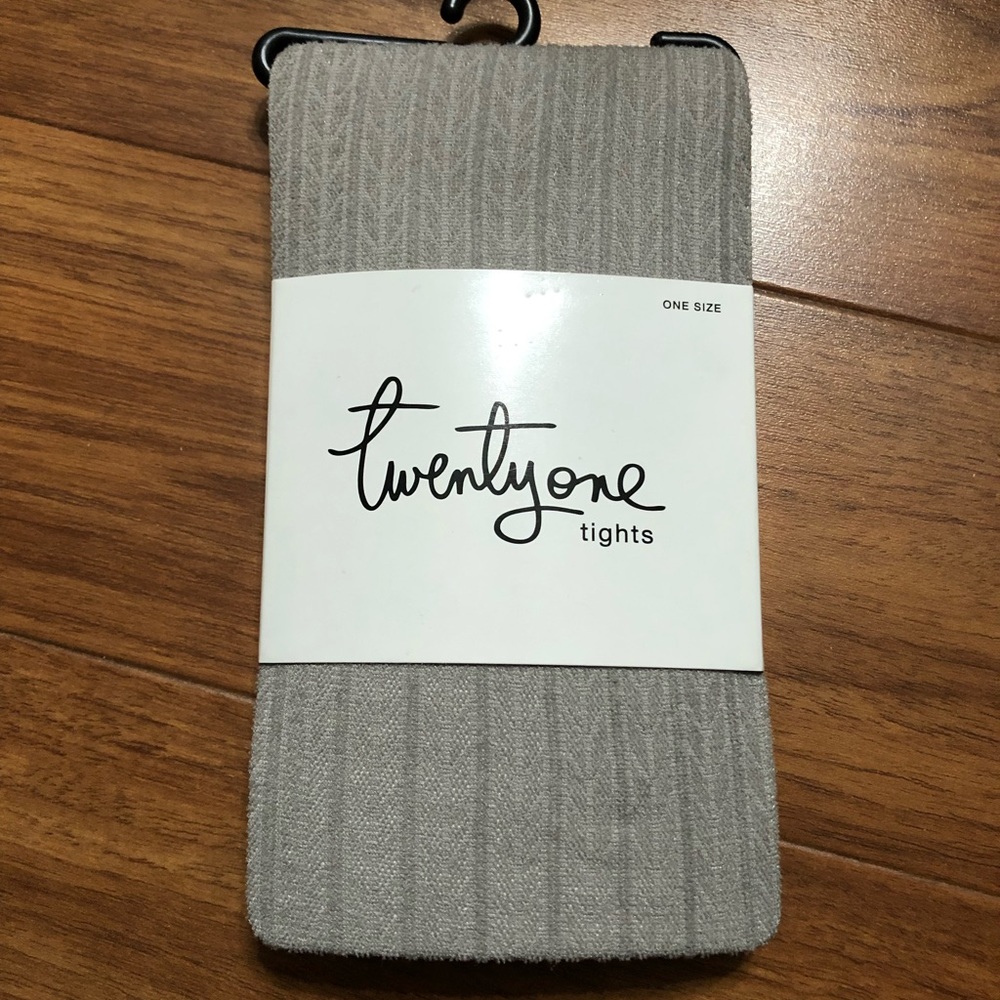 Forever 21 Brand New Light Grey Stockings
